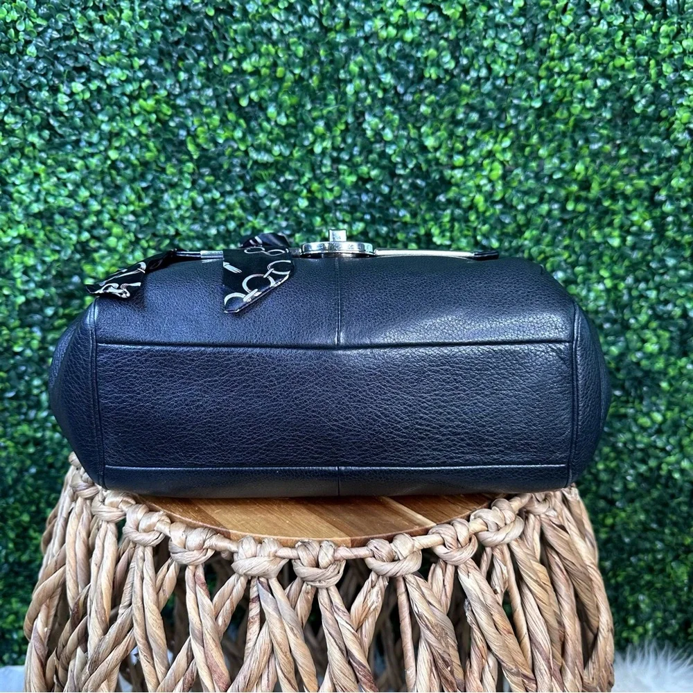 Coach Black MADISON SMALL‎ LEATHER MADELINE
